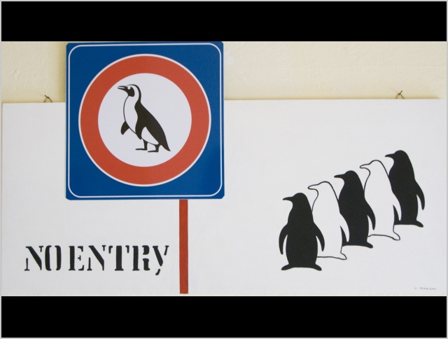 Il Pinguino NO ENTRY